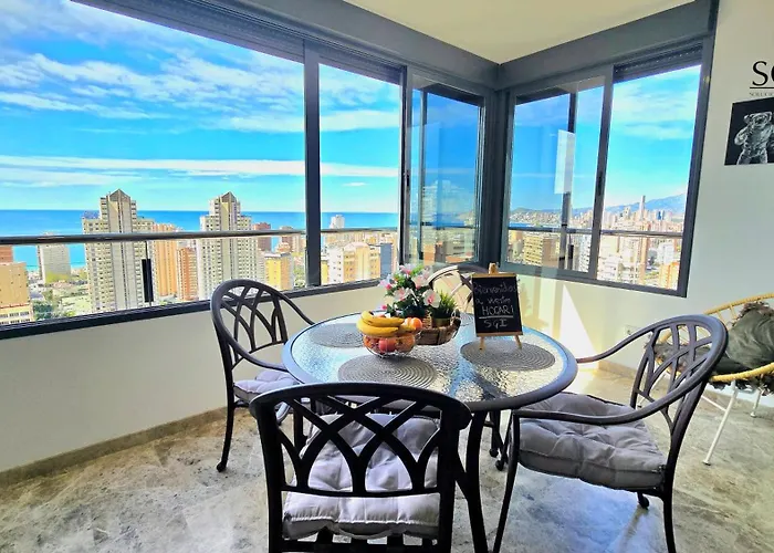 Bahia Views - Premium Torres D' Oboe Апартаменты Бенидорм