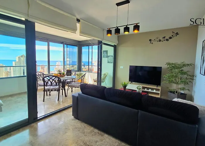 Апартаменты Bahia Views - Premium Torres D' Oboe Бенидорм